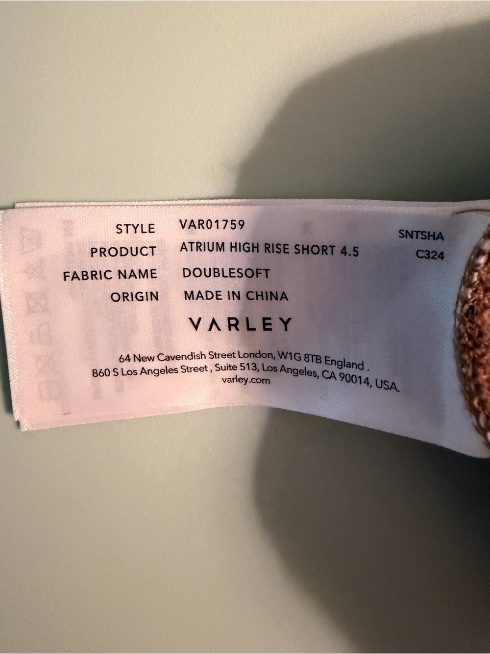 Varley Doublesoft Shorts 4” Inseam - Picture 7 of 7